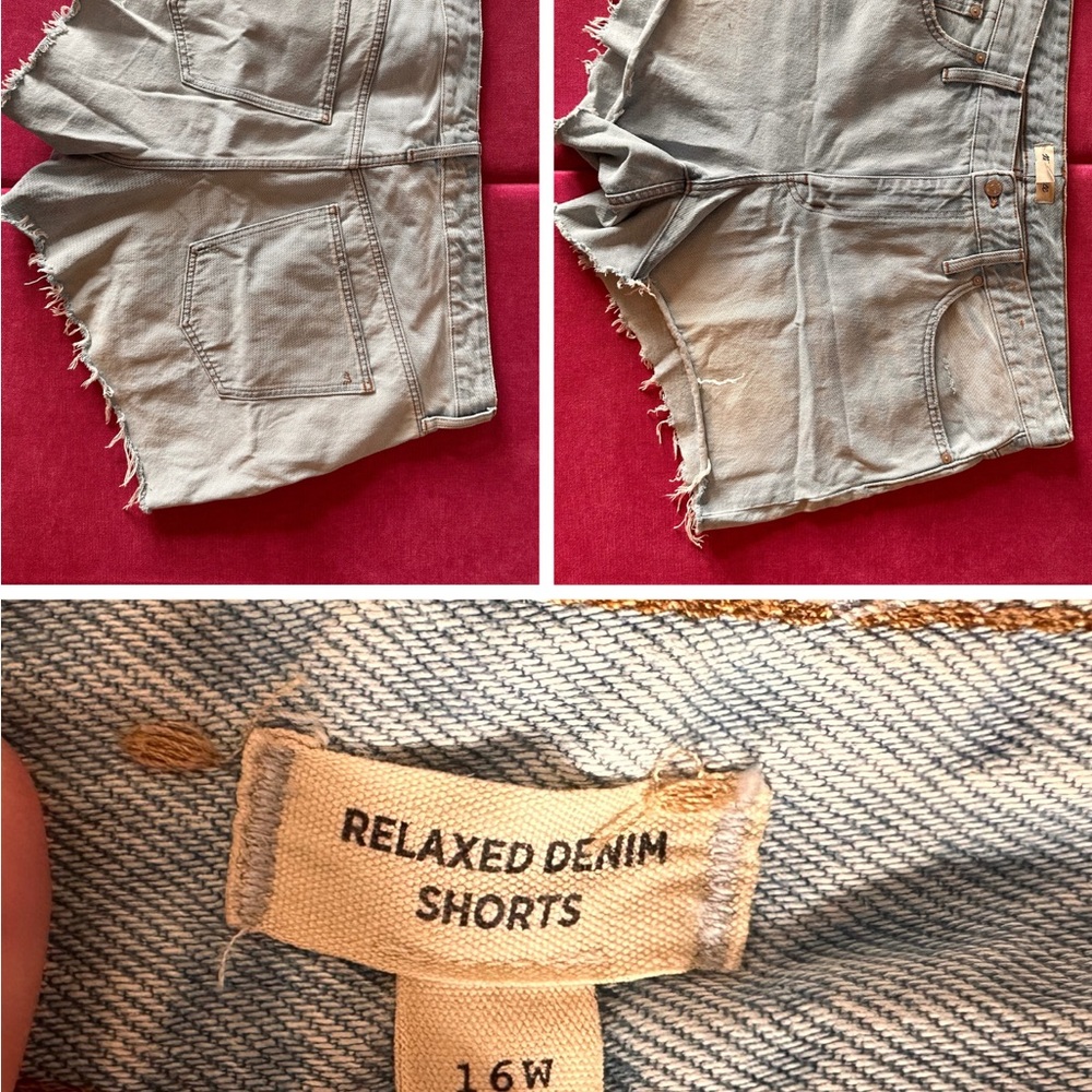Madewell Relaxed Denim Jean Shorts